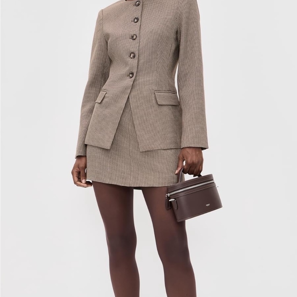 ASTR Blazer and mini skirt